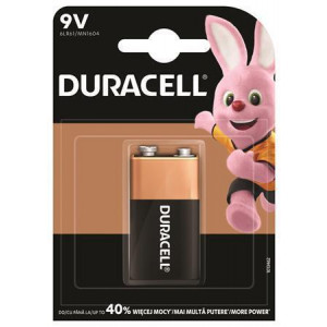 Baterie "Basic", 9 V, 1 ks, DURACELL