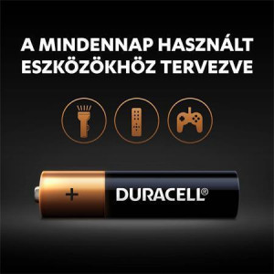 Baterie "Basic", AAA, 10 ks, DURACELL