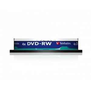 DVD-RW, 4,7GB, 4x, Verbatim, 10-cake