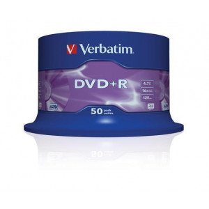 DVD+R 4,7GB, 16x, AZO, Verbatim, 50-cake
