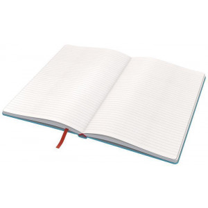 Poznámkový sešit "Cosy Soft Touch", matně modrá, linkovaný, A5, 80 listů, tvrdé desky, LEITZ