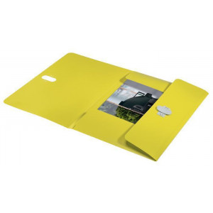 Desky na dokumenty "Recycle", žlutá, PP, A4, LEITZ 46220015