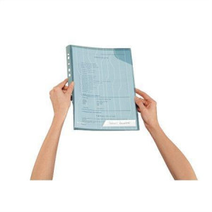 Závěsné desky "CombiFile", čirá, L tvar, A4, 200 mikron, LEITZ