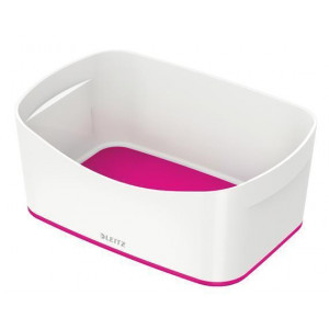 Stolní box "MyBox", bílá-růžová, LEITZ