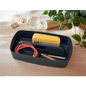 Organizér "MyBox Cosy", šedá, malý, s držadlem, LEITZ 52660089