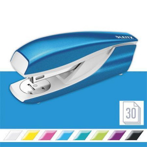Sešívačka "Nexxt Wow 5502", metalická modrá, 24/6, 26/6, 30 listů, LEITZ