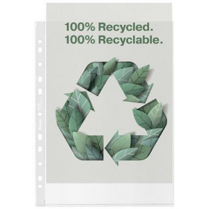 Euroobaly "Recycled", čirá, A4, 70 mikronů, pomerančový povrch, ESSELTE