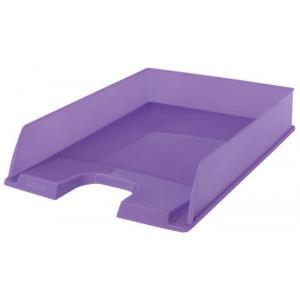 Odkladač, "Colour`Breeze", levandulová, plast, ESSELTE 628454
