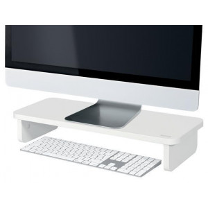 Stojan pod monitor "Ergo", bílá, LEITZ 64340001
