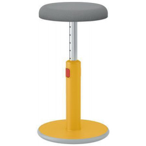 Židle Sit-Stand "Ergo Cosy Active", žlutá,  LEITZ 65180019
