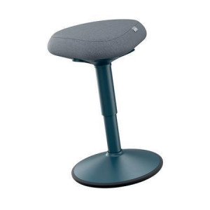 Balanční stolička k sezení "Ergo Active", tmavě šedá, sklopná, ergonomická, LEITZ 65440089