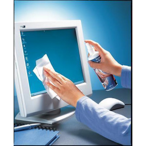 Čisticí sprej na monitor, s pumpičkou, 250 ml, ESSELTE
