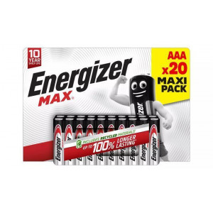 Baterie "Max", AAA, 20 ks, ENERGIZER 7638900438321