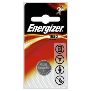 Baterie knoflíková, CR1620, 1 ks v balení, ENERGIZER E300844001/E300163800