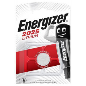 Baterie knoflíková, CR2025, 1 ks v balení, ENERGIZER