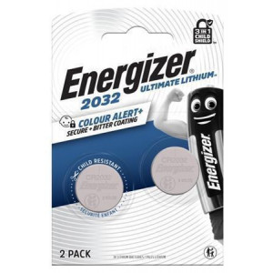 Knoflíková baterie CR2032 "Ultimate", 2 ks, lithiová, ENERGIZER