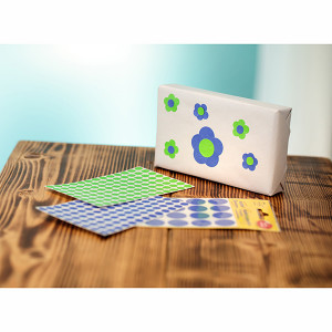 Avery Zweckform etikety 18mm, neon zelené, 104 etiket, značkovací, baleno po 4 ks, 3179, pro ruční popis