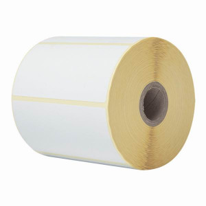 Brother papírové štítky 102mm x 50mm, bílá, 1050 ks, BDE-1J050102-102, pro tiskárny řady TD, karton 8 ks, cena za karton