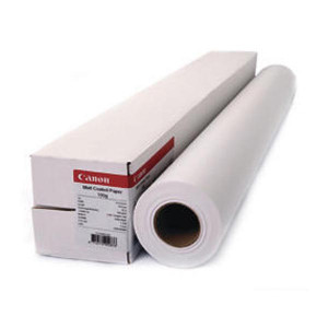 Canon 610/30/2", Matt Coated Paper, matný, 24", 7215A006, 180 g/m2, papír, 610mmx30m, bílý, pro inkoustové tiskárny, role, grafick