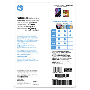 HP Professional Business paper, 3VK91A, oboustranný papír, lesklý, bílý, A4, 180 g/m2, 150 ks, ink, laser, pagewide
