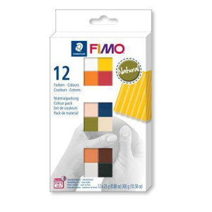 FIMO® soft sada 12 barev 25 g NATURAL