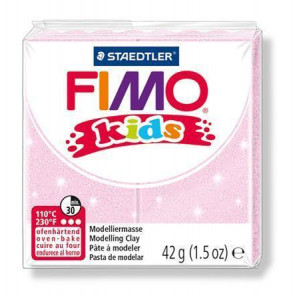 Modelovací hmota Fimo kids 42g perleťová růžová