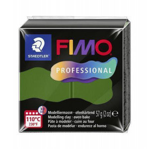 Modelovací hmota FIMO "Professional", trávová zelená, 57 g, FIMO 8040-57