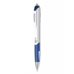 Kuličkové pero "Ledger", modrá, 0,5 mm, stiskací mechanismus, FLEXOFFICE FO-048