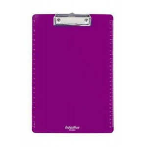 Psací podložka "FO-CB011", purpurová, plast, A4, FLEXOFFICE
