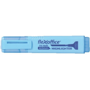 Zvýrazňovač "HL05", modrá, 1-4,0 mm, FLEXOFFICE