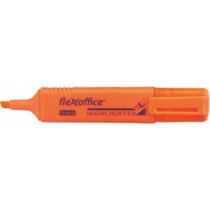 Zvýrazňovač "HL05", oranžová, 1-4,0 mm, FLEXOFFICE
