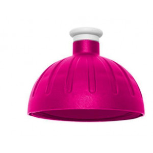 FreeWater víčko kompletní vč. zátky a těsnící gumičky - magenta/ bílá, FREEWATER