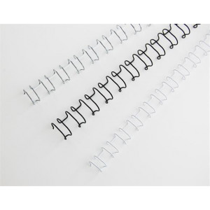 Hřbet "MultiBind 21", stříbrná, kovový, 6 mm, 55 listů, GBC