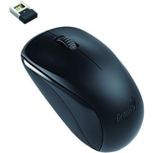 Myš, bezdrátová, optická, malá velikost, GENIUS "NX-700", černá