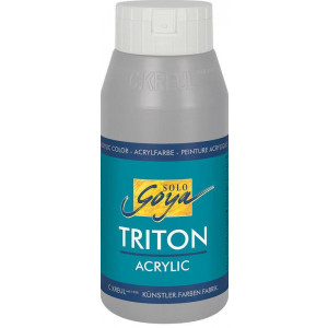 Akrylová barva "TRITON SOLO GOYA", neutrální šedá, 750 ml, KREUL