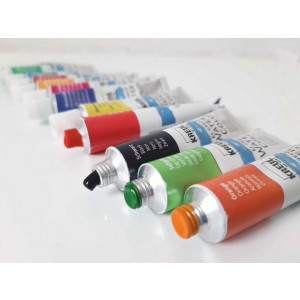 Sada Akvarelové barvy EL GRECO, v tubách 12 ml, 12 barev, KREUL