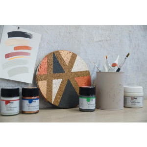 Sada Křídová barva CHALKY PAINT 4 barvy po 150 ml, KREUL