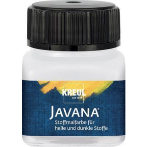 Sada barev na světlý a tmavý textil 6 x 20 ml - "Základní", JAVANA, KREUL