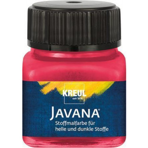 Barva na světlý a tmavý textil, třešňová, 20 ml, JAVANA, KREUL