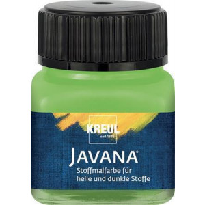 Barva na světlý a tmavý textil, listová zelená, 20 ml, JAVANA, KREUL