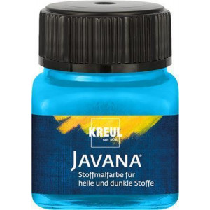 Barva na světlý a tmavý textil, světle modrá, 20 ml, JAVANA, KREUL