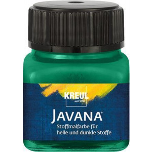 Barva na světlý a tmavý textil, tmavě zelená, 20 ml, JAVANA, KREUL