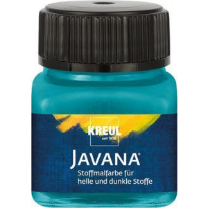 Barva na světlý a tmavý textil, tyrkysová, 20 ml, JAVANA, KREUL