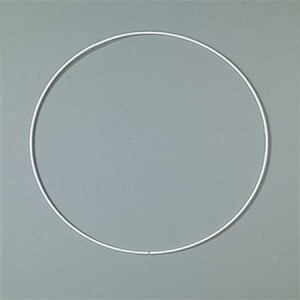 Kovová obruč, bílá, EFCO, 25 cm
