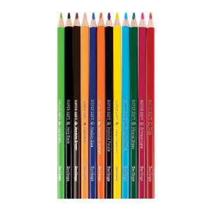 Berlingo, pastelky color, 12ks, 0.5mm, SuperSoft