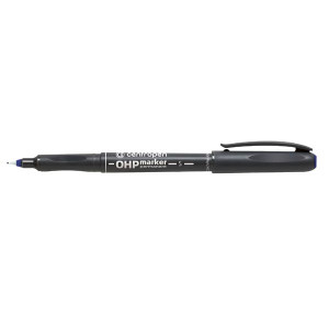 Centropen, marker 2634, modrý, 10ks, 0.3mm, alkoholová báze, cena za 1ks