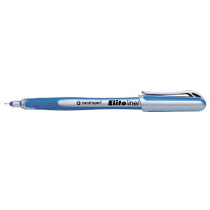 Centropen, liner 4721, modrý, 10ks, 0.3mm, jemný plastový hrot v kovové objímce, cena za 1ks
