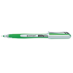 Centropen, liner 4721, zelený, 10ks, 0.3mm, jemný plastový hrot v kovové objímce, cena za 1ks
