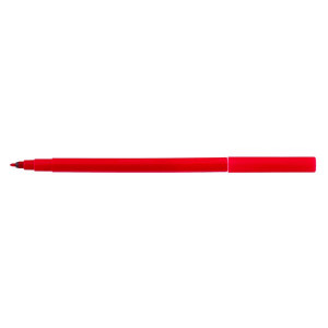 Centropen, popisovač 7550, červený, 50ks, 1mm, válcový hrot odolný proti zatlačení, cena za 1ks