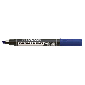Centropen, marker 8516, modrý, 10ks, 2.5mm, alkoholová báze, cena za 1ks